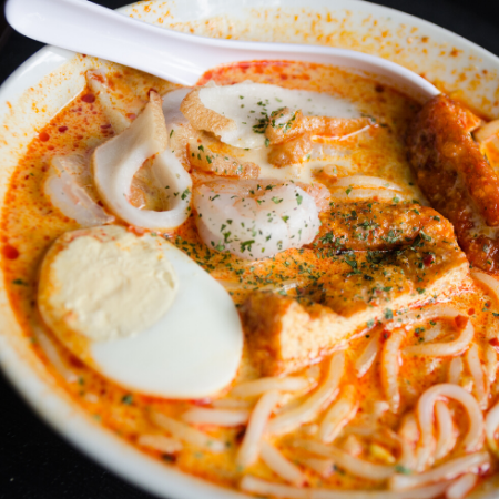 Curry eggs, creamy eggs, creamy egg