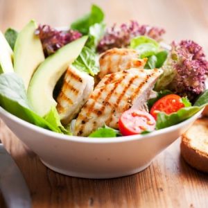 chicken and avo salad
